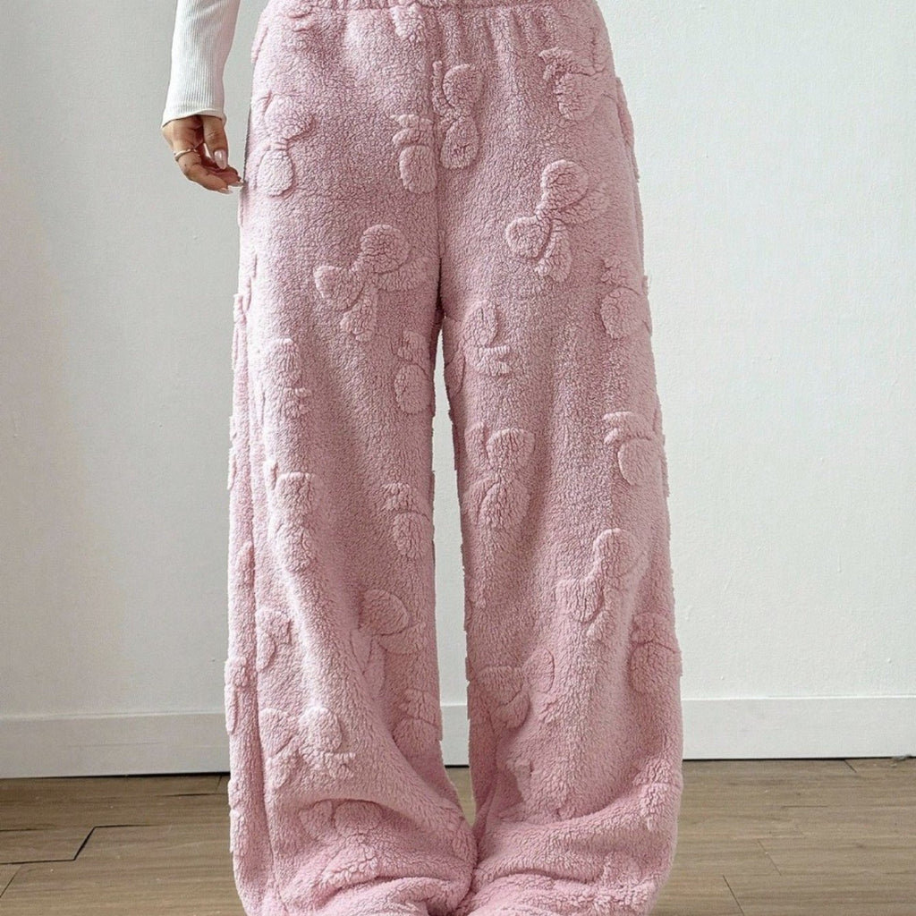 Loose Plush Pants
