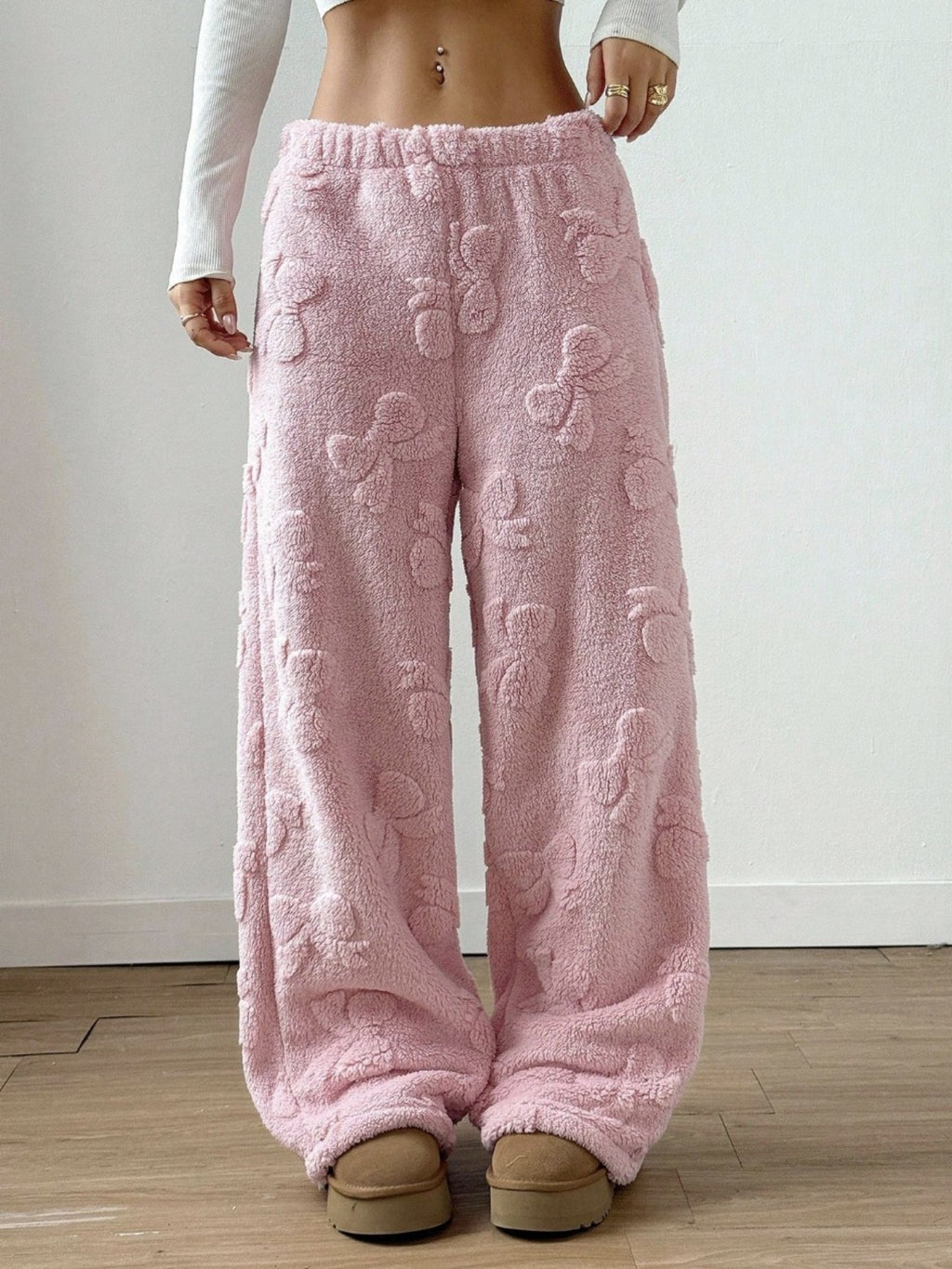 Loose Plush Pants