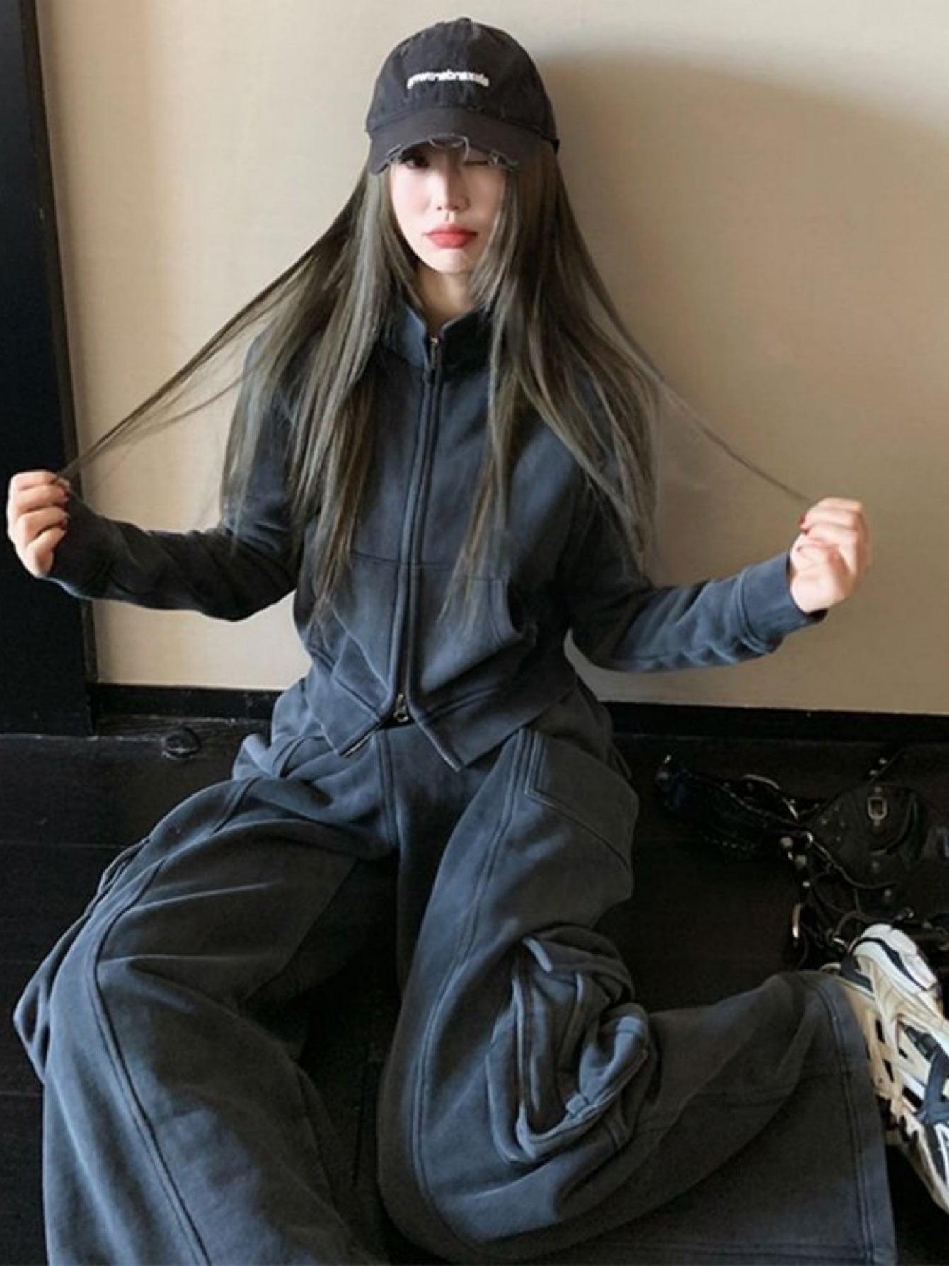 Sweatshirt Two-Piece Set