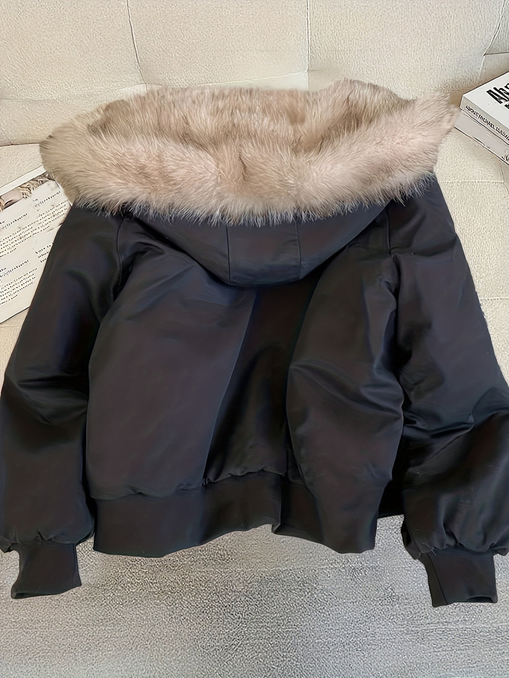 Faux Plush Jacket
