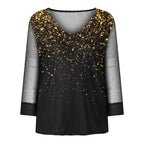 Pullover Tunic Loose Mesh Ladies Jumpsuit Pullover Tunic Loose Top