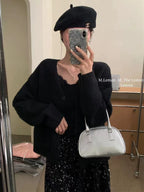 Braces in White Bottoming Sexy Top Fancy Lace