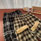 Padded Thickened Wide Leg Pants