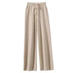 Merino Wool Knitted Wide Leg Pants