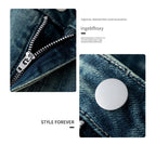 Straight-leg Spring and Autumn Best-Selling High Waist Retro Baguette Denim