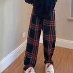 Padded Thickened Wide Leg Pants