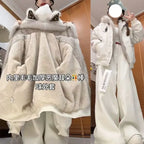 American New High Street Devil Cat Claw Embroidered Coat Y2K Korean Version Warm Mountain Carving Cotton-padded Jacket Couple