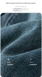 Straight-leg Spring and Autumn Best-Selling High Waist Retro Baguette Denim