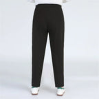 Black Plus Size Women Casual Pants  7XL 9XL Elastic Loose Ankle-Length 150KG Female Trousers High Waist Sweatpants Pencil Pants