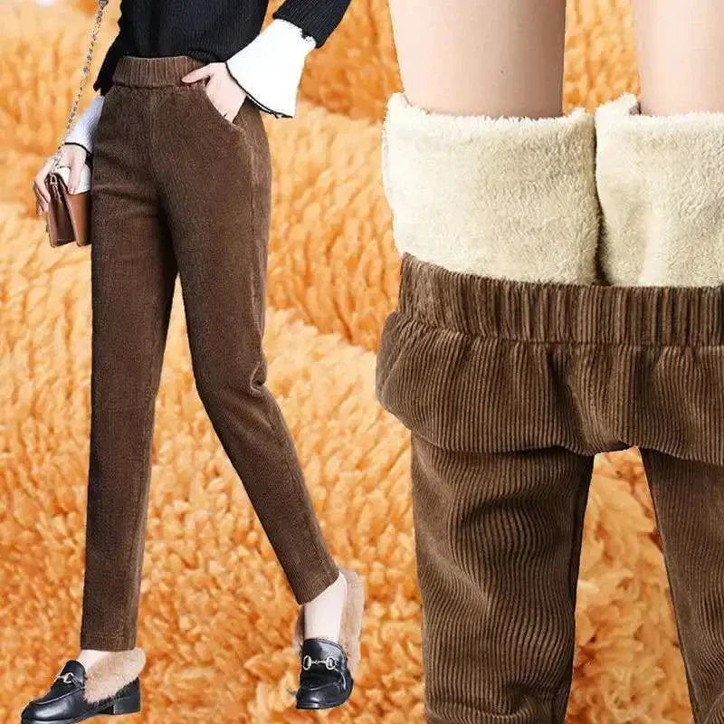 Corduroy Warm Pants