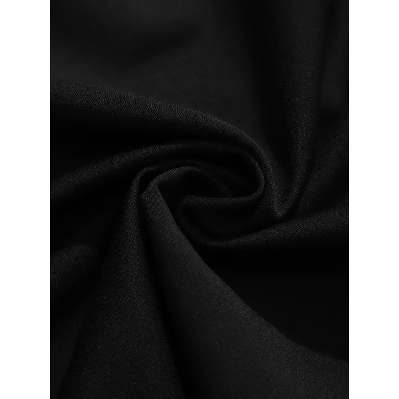 Solid Color Comfortable Wide Leg Pants with Elastic Waist Pocket