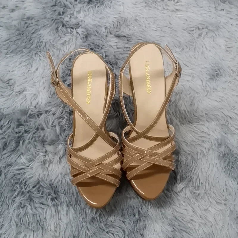 14CM Platform High Heels Sandals