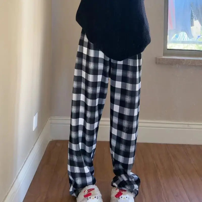 Padded Thickened Wide Leg Pants