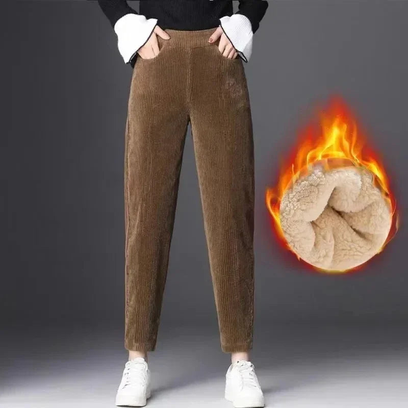 Corduroy Warm Pants
