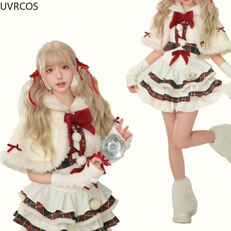 Winter Kawaii Lolita Dress Set