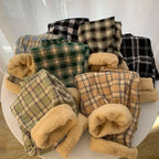 Padded Thickened Wide Leg Pants