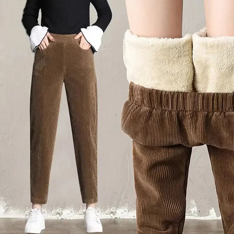 Corduroy Warm Pants