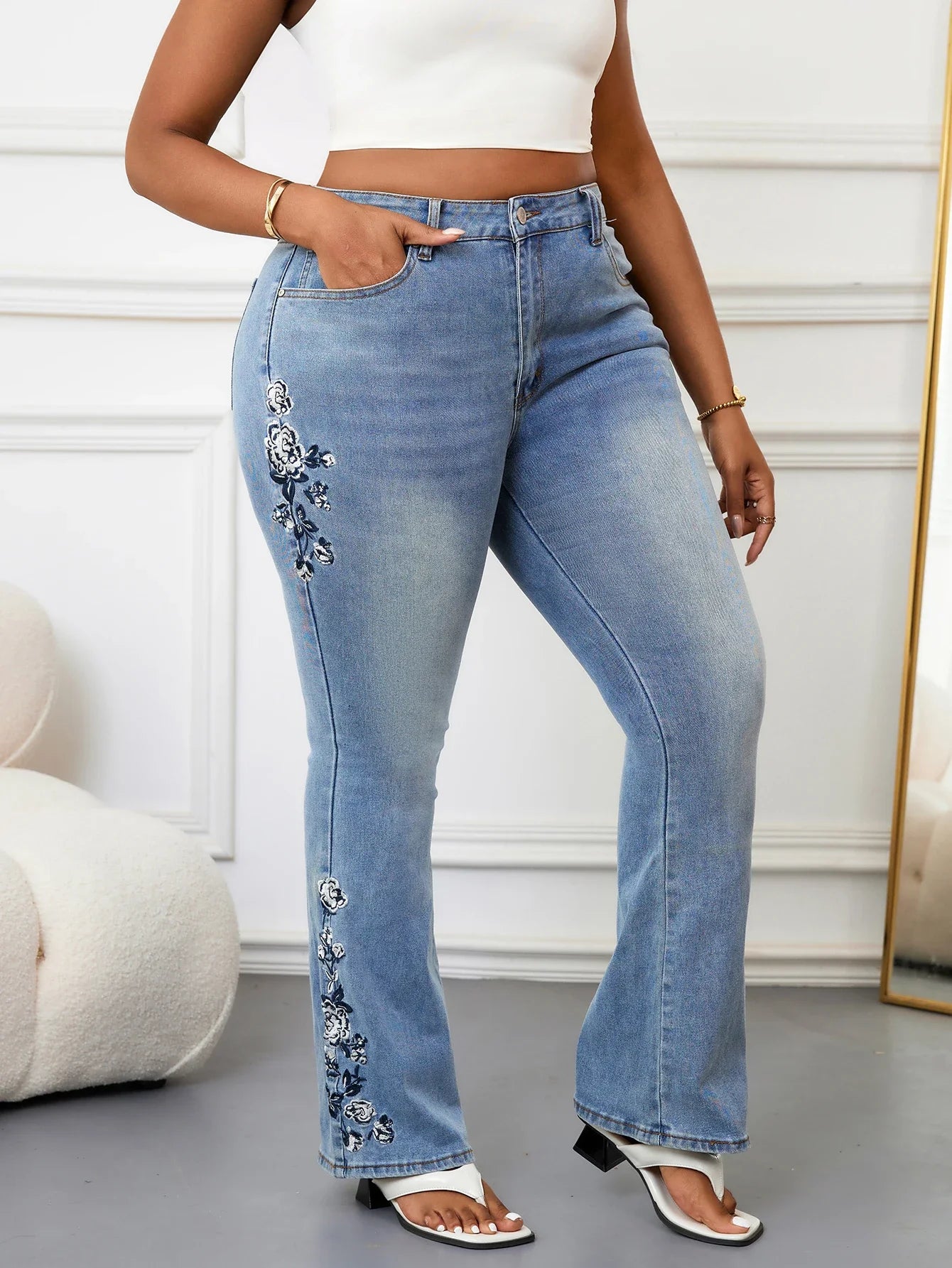 Bootcut Denim Jeans