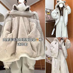 American New High Street Devil Cat Claw Embroidered Coat Y2K Korean Version Warm Mountain Carving Cotton-padded Jacket Couple