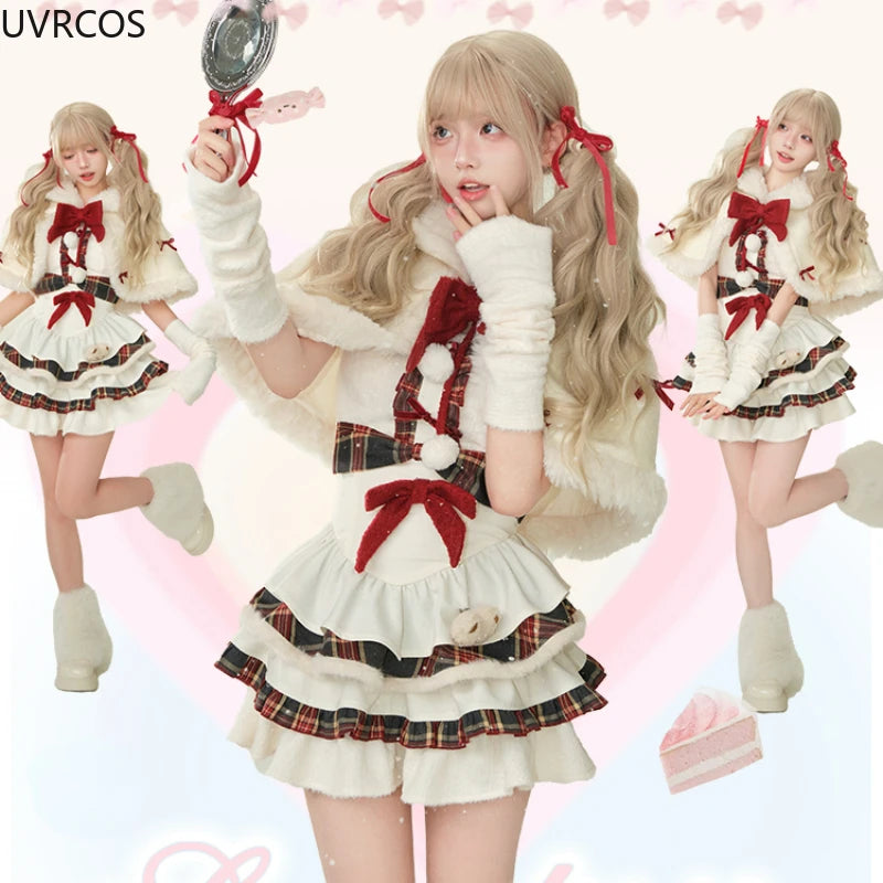 Winter Kawaii Lolita Dress Set