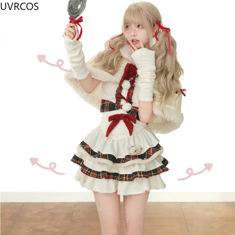 Winter Kawaii Lolita Dress Set
