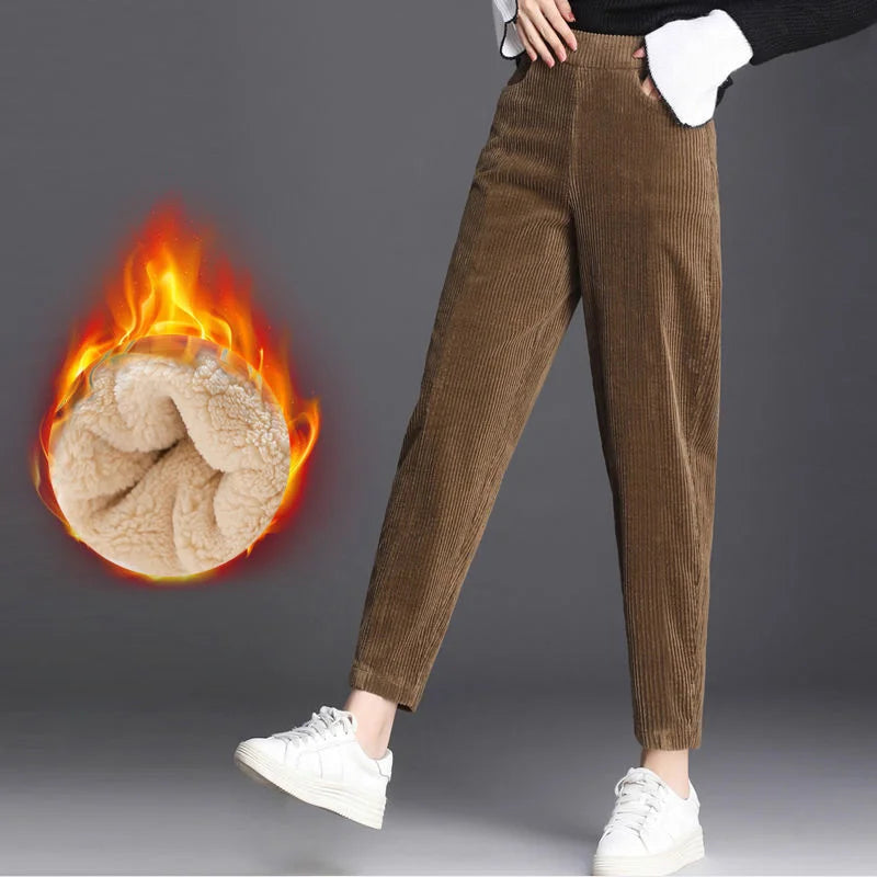 Corduroy Warm Pants