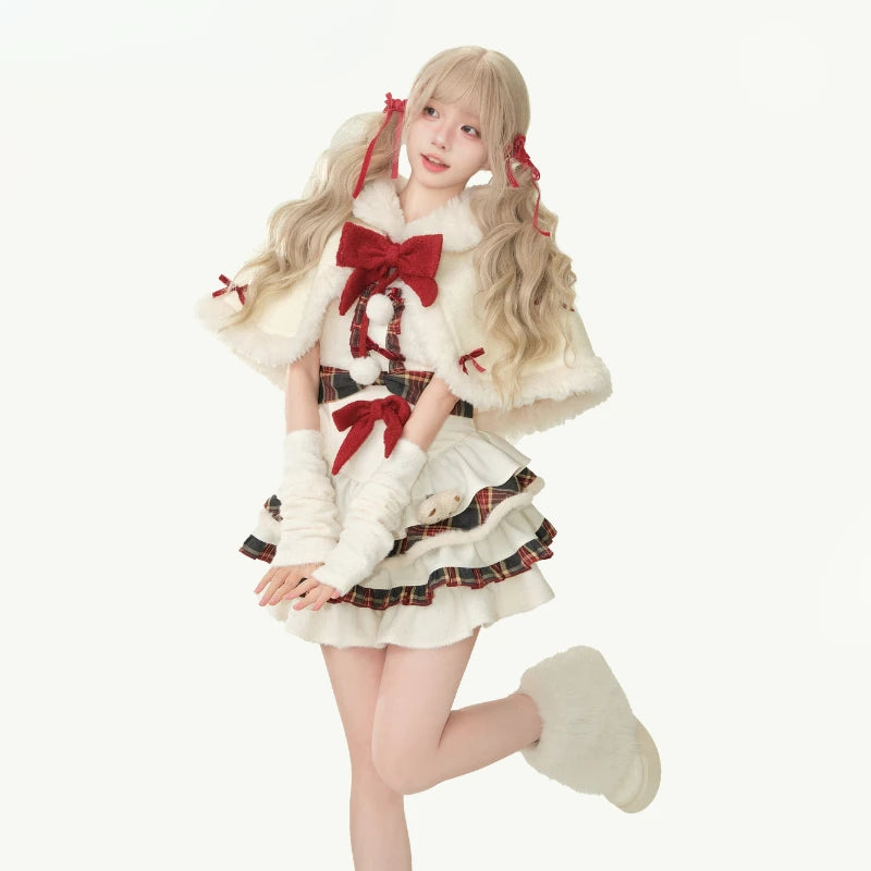 Winter Kawaii Lolita Dress Set