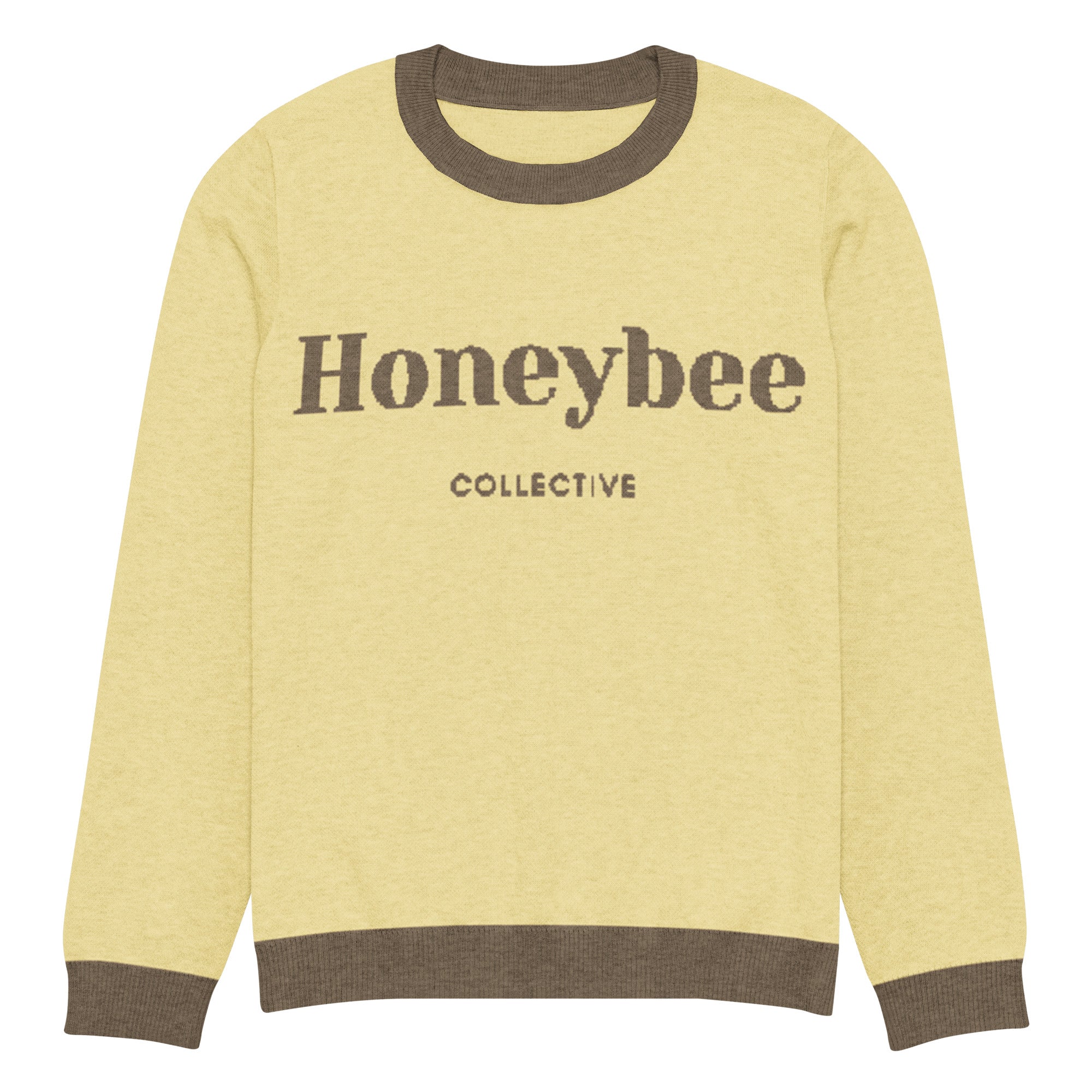 Honeybee Collective Knitted Crew Neck Sweater