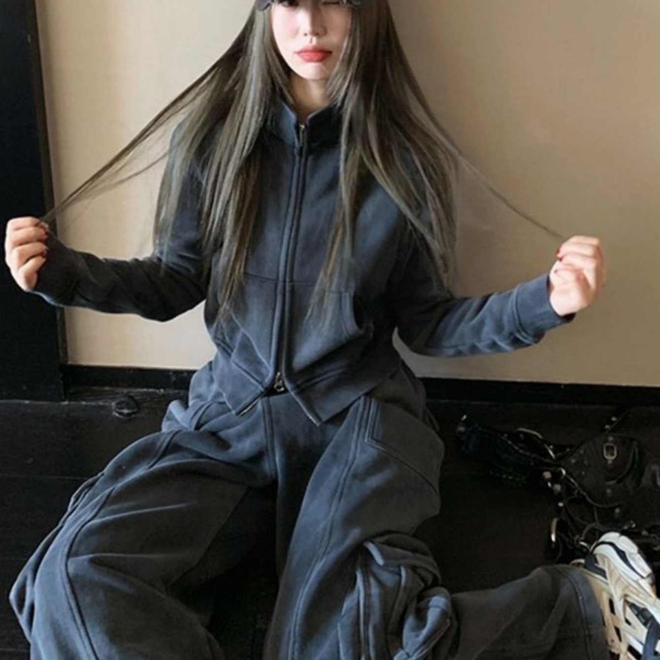 Sweatshirt Two-Piece Set